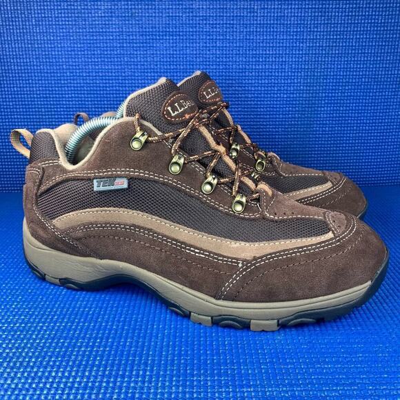 🔴 L.L BEAN TEK 2.5 WATERPROOF Women's Size 10 Brown Hiking Boots 258271 - Picture 3 of 8